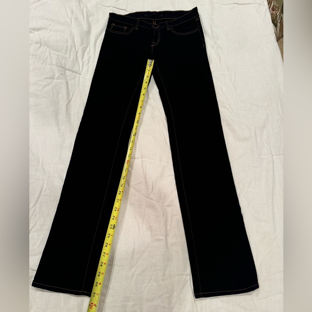 J Brand black straight jeans size 28
